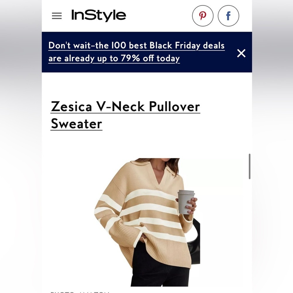 ZESICA Women's 2024 Winter V Neck Sweaters - Picture 2 of 10